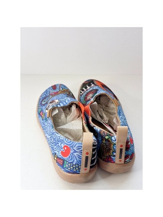 UIN Oh My Gaudi Canvas Slip-On Art Travel Comfort Shoes Mens Size 7.5 main image 5